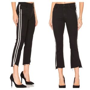 Mother Insider Crop Step Fray Guilty Racer Jeans